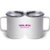 10 oz. White Stainless Steel Coffee Mug Thumbnail