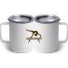 10 oz. White Stainless Steel Coffee Mug Thumbnail