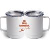10 oz. White Stainless Steel Coffee Mug Thumbnail