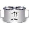 10 oz. White Stainless Steel Coffee Mug Thumbnail