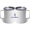 10 oz. White Stainless Steel Coffee Mug Thumbnail