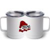 10 oz. White Stainless Steel Coffee Mug Thumbnail