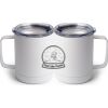 10 oz. White Stainless Steel Coffee Mug Thumbnail