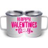 10 oz. White Stainless Steel Coffee Mug Thumbnail