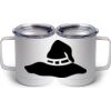 10 oz. White Stainless Steel Coffee Mug Thumbnail