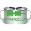 10 oz. White Stainless Steel Coffee Mug Thumbnail