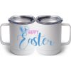 10 oz. White Stainless Steel Coffee Mug Thumbnail