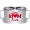 10 oz. White Stainless Steel Coffee Mug Thumbnail