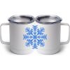 10 oz. White Stainless Steel Coffee Mug Thumbnail