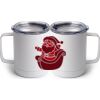 10 oz. White Stainless Steel Coffee Mug Thumbnail