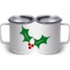 10 oz. White Stainless Steel Coffee Mug Thumbnail