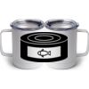 10 oz. White Stainless Steel Coffee Mug Thumbnail