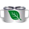 10 oz. White Stainless Steel Coffee Mug Thumbnail
