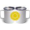 10 oz. White Stainless Steel Coffee Mug Thumbnail