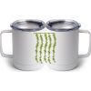 10 oz. White Stainless Steel Coffee Mug Thumbnail