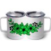 10 oz. White Stainless Steel Coffee Mug Thumbnail