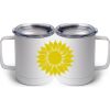 10 oz. White Stainless Steel Coffee Mug Thumbnail
