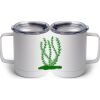 10 oz. White Stainless Steel Coffee Mug Thumbnail