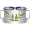 10 oz. White Stainless Steel Coffee Mug Thumbnail