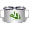 10 oz. White Stainless Steel Coffee Mug Thumbnail