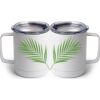 10 oz. White Stainless Steel Coffee Mug Thumbnail