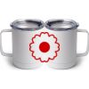 10 oz. White Stainless Steel Coffee Mug Thumbnail