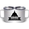 10 oz. White Stainless Steel Coffee Mug Thumbnail