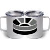 10 oz. White Stainless Steel Coffee Mug Thumbnail