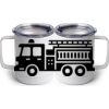 10 oz. White Stainless Steel Coffee Mug Thumbnail