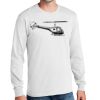 1-DAY NO MINIMUM Unisex Long Sleeve Crewneck T-Shirt Thumbnail