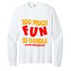 1-DAY NO MINIMUM Unisex Long Sleeve Crewneck T-Shirt Thumbnail